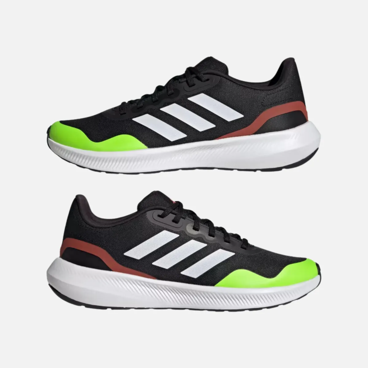 Adidas Runfalcon 3.0 TR Men's Running Shoes -Core Black/Ftwr White/Bright Red