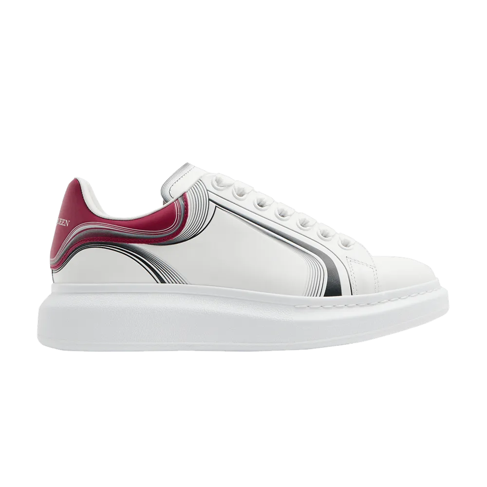 Alexander McQueen Oversized Sneaker 'Curve Tech - Garnet'