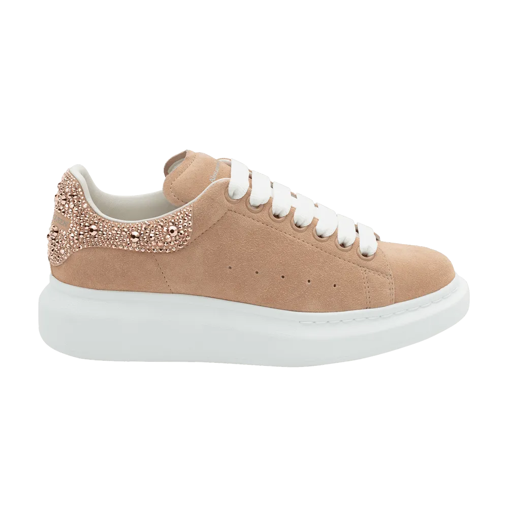 Alexander McQueen Wmns Oversized Sneaker 'Rose Gold Crystals'