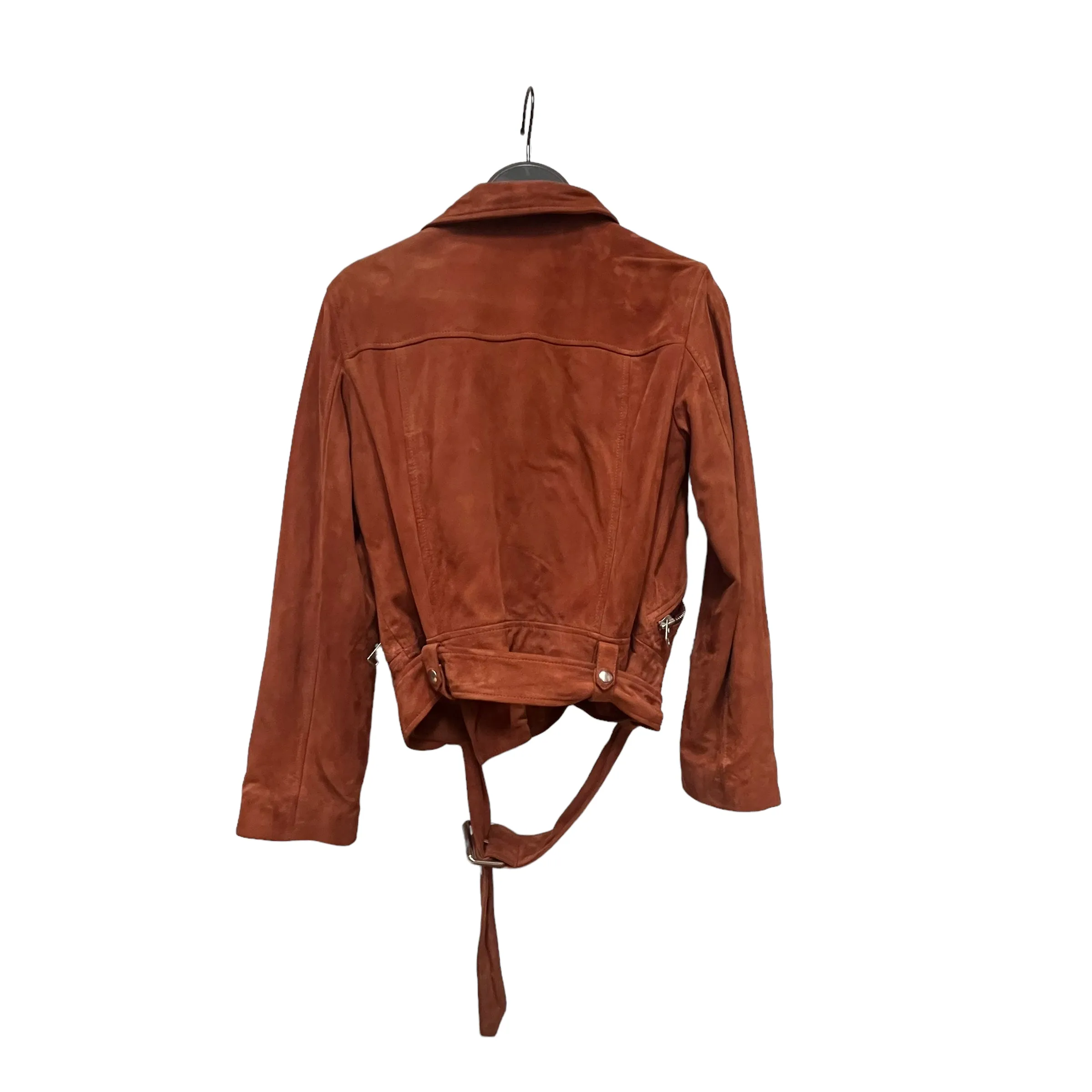 ALLSAINTS SPITALFIELDS/Leather Jkt/S/Leather/ORN/