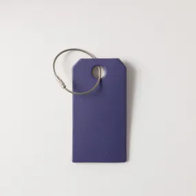 Amethyst Leather Tag