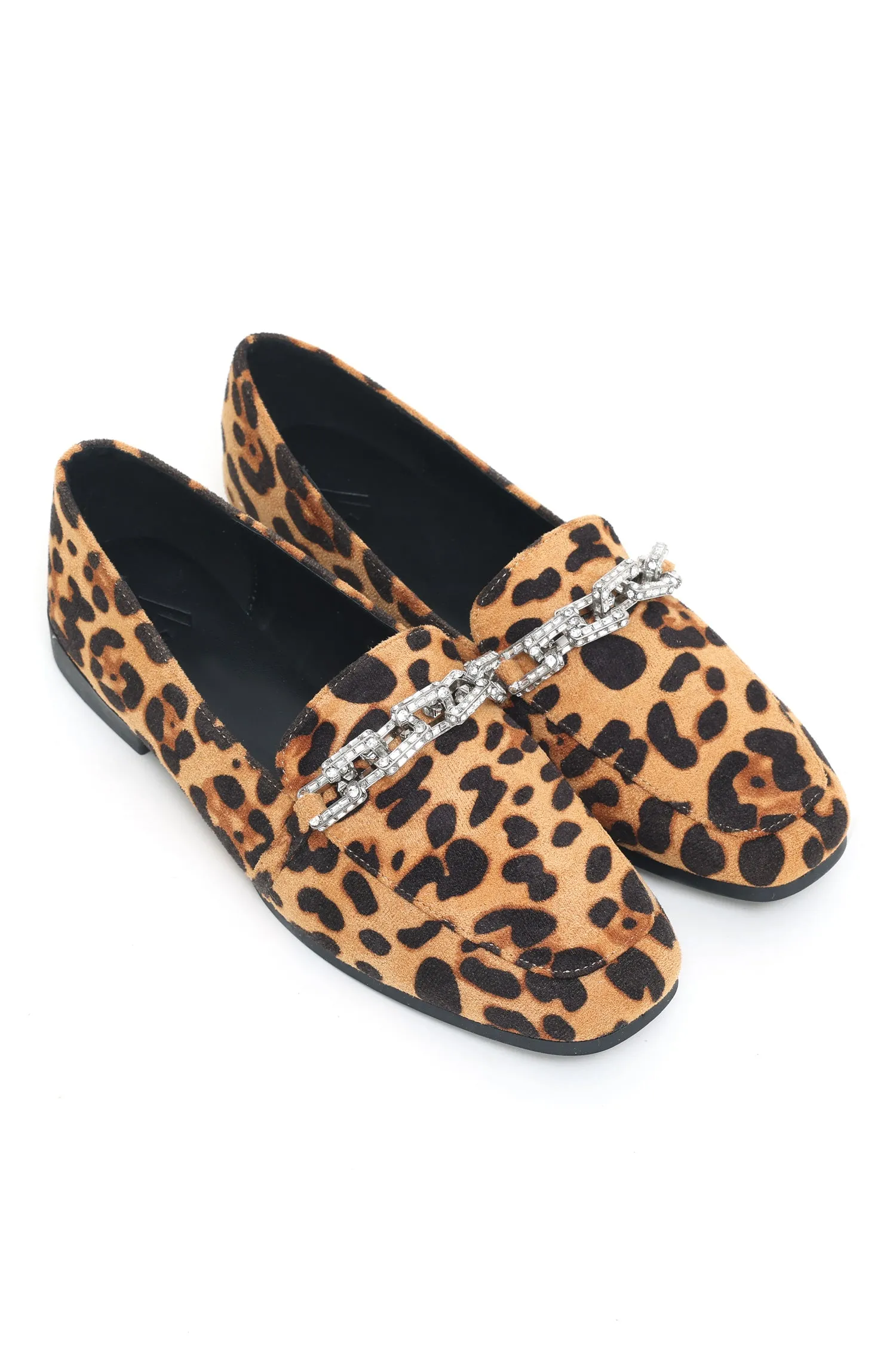 ANIMAL PRINT LOAFERS-LEOPARD