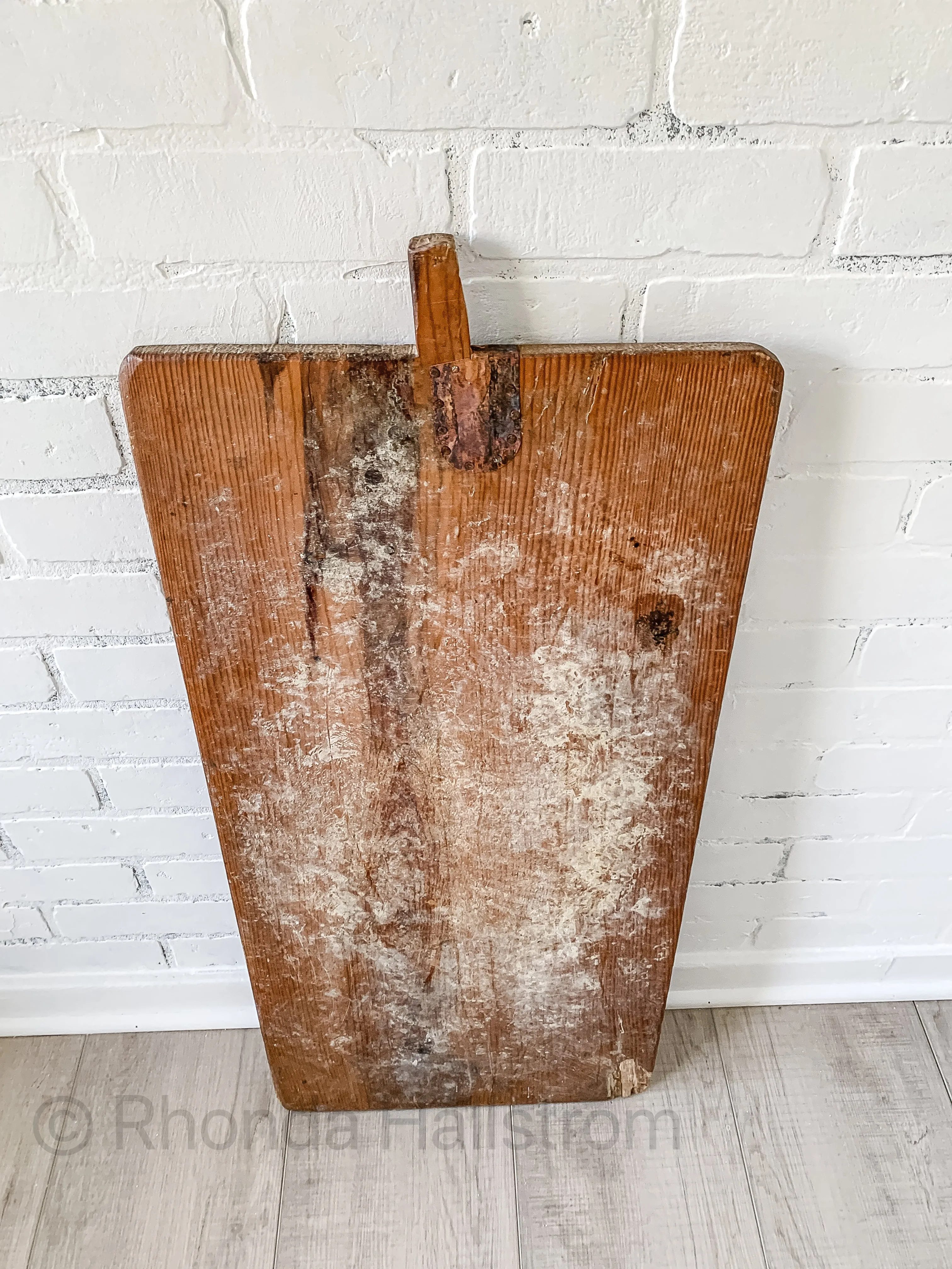 Antique Distressed Wood Cutting Board