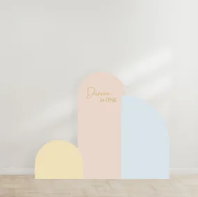 Arch & Dome Party Backdrop Board