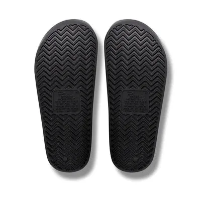 Archies Arch Support Slides in Black