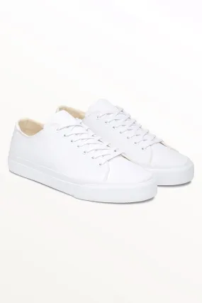 Baan Organic White Canvas Sneaker