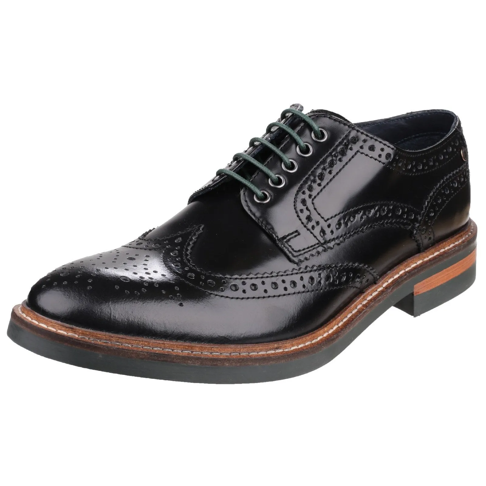 Base London Woburn Brogue Shoe