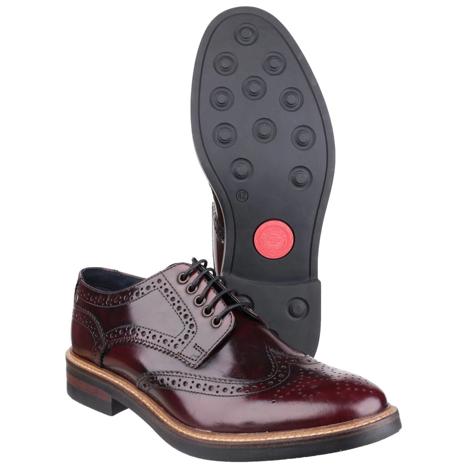 Base London Woburn Brogue Shoe