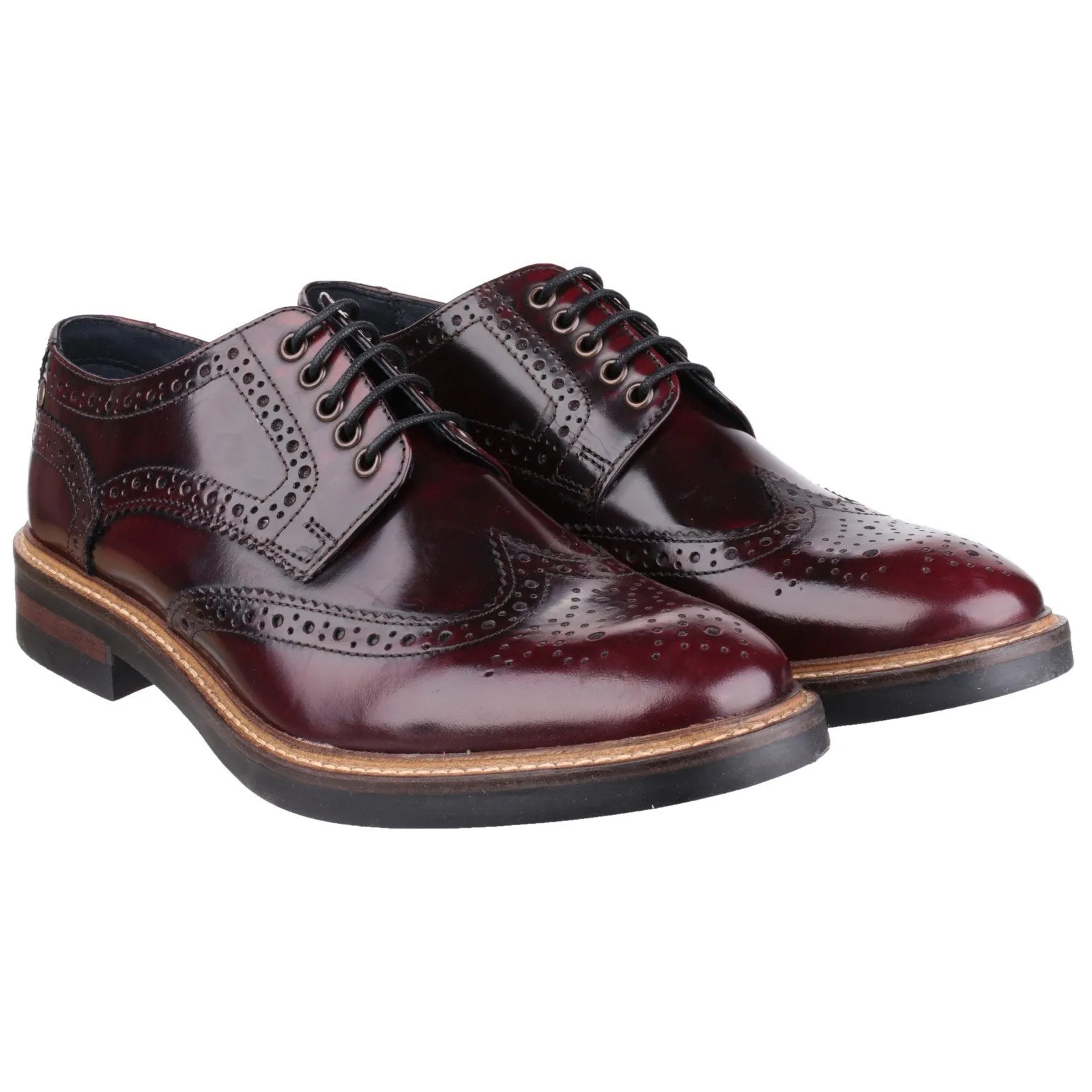 Base London Woburn Brogue Shoe