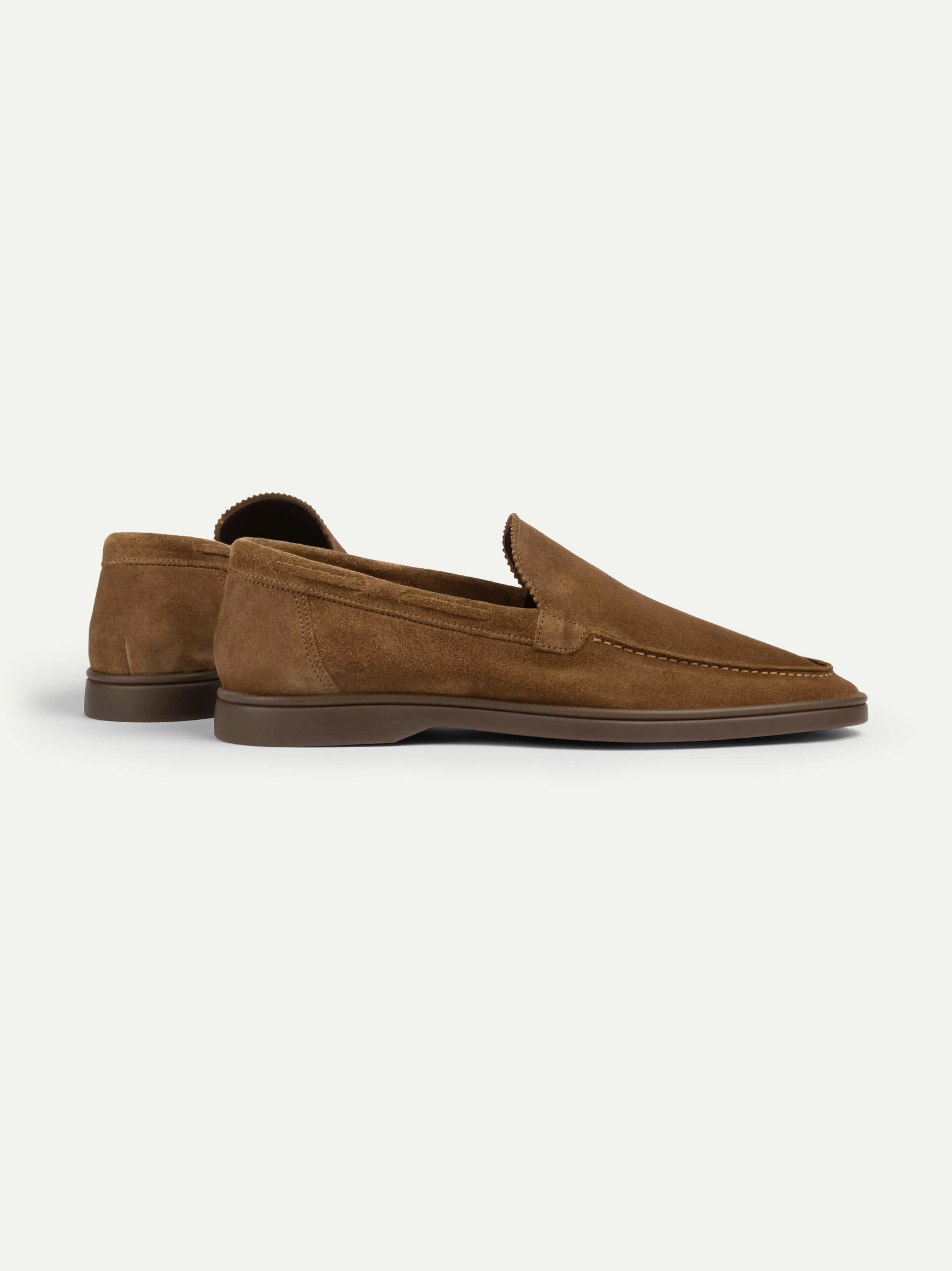 Beige Yacht Loafers