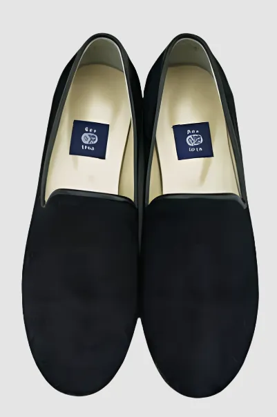 Black Suede Loafers