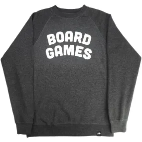 Board Games Crewneck - Charcoal