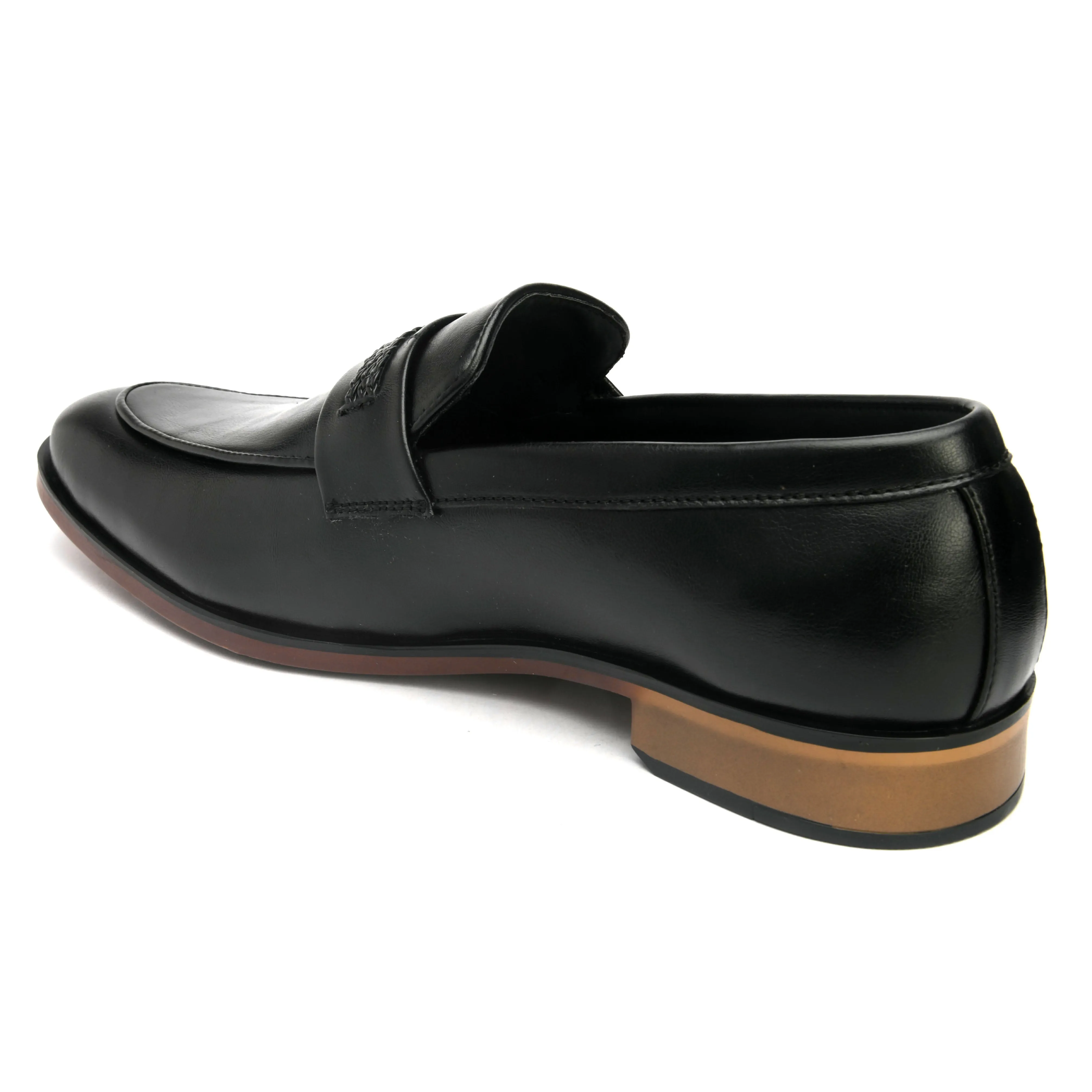 Bond Black Saddle Loafers