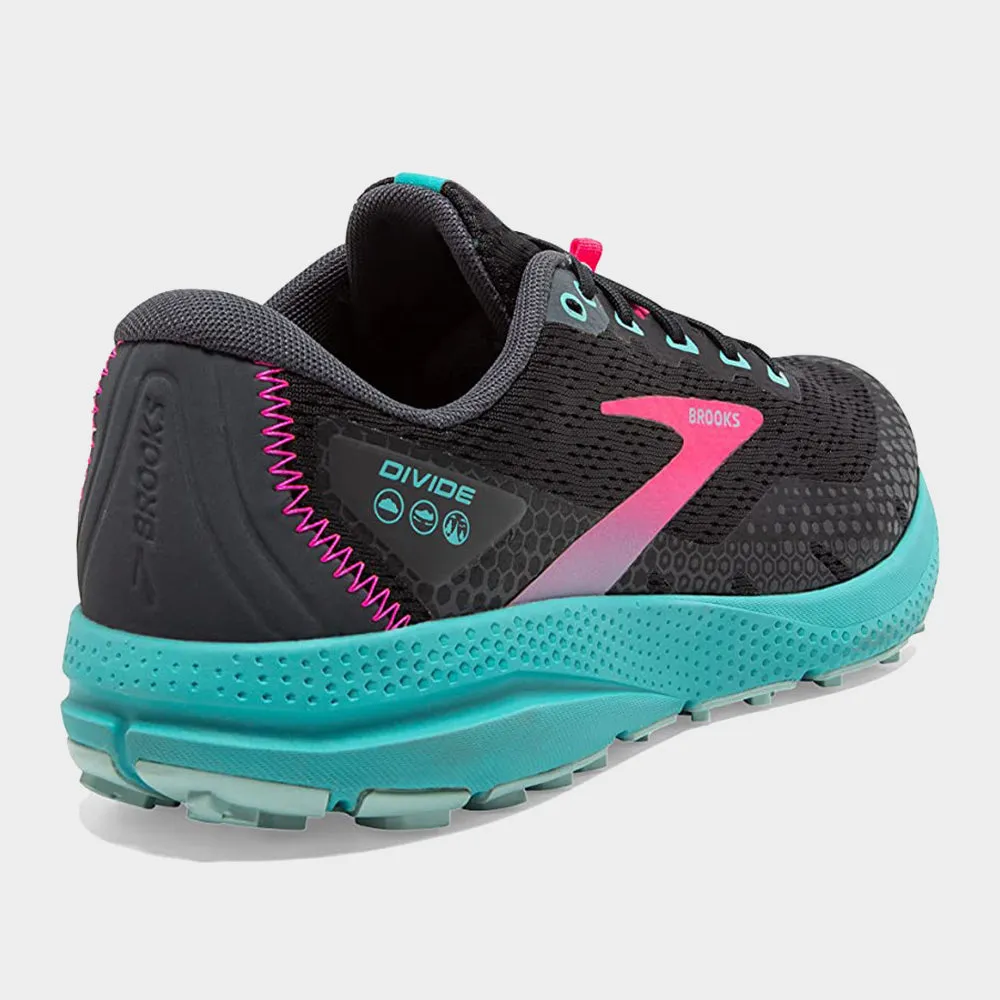 Brooks Womens Divide Sneaker Black/Multi _ 171370 _ Black