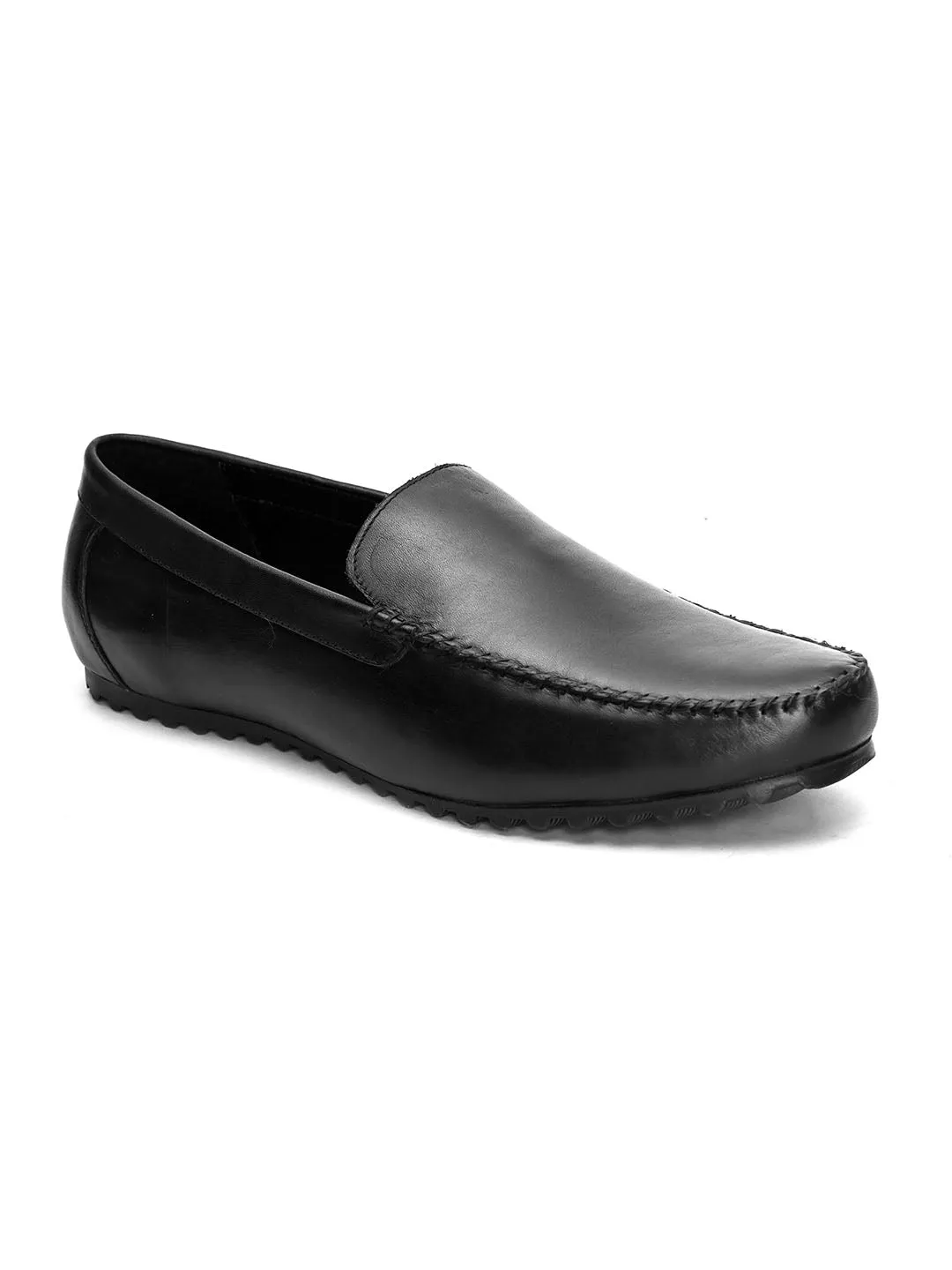 Bullet Black Loafers