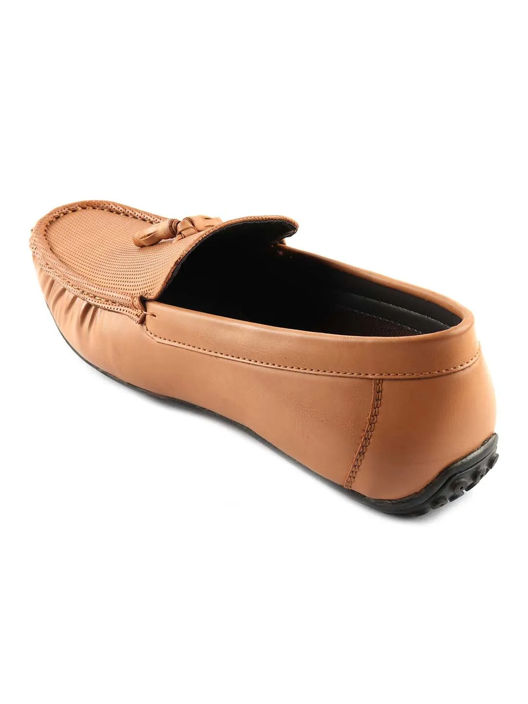 Camel Tassel Loafers