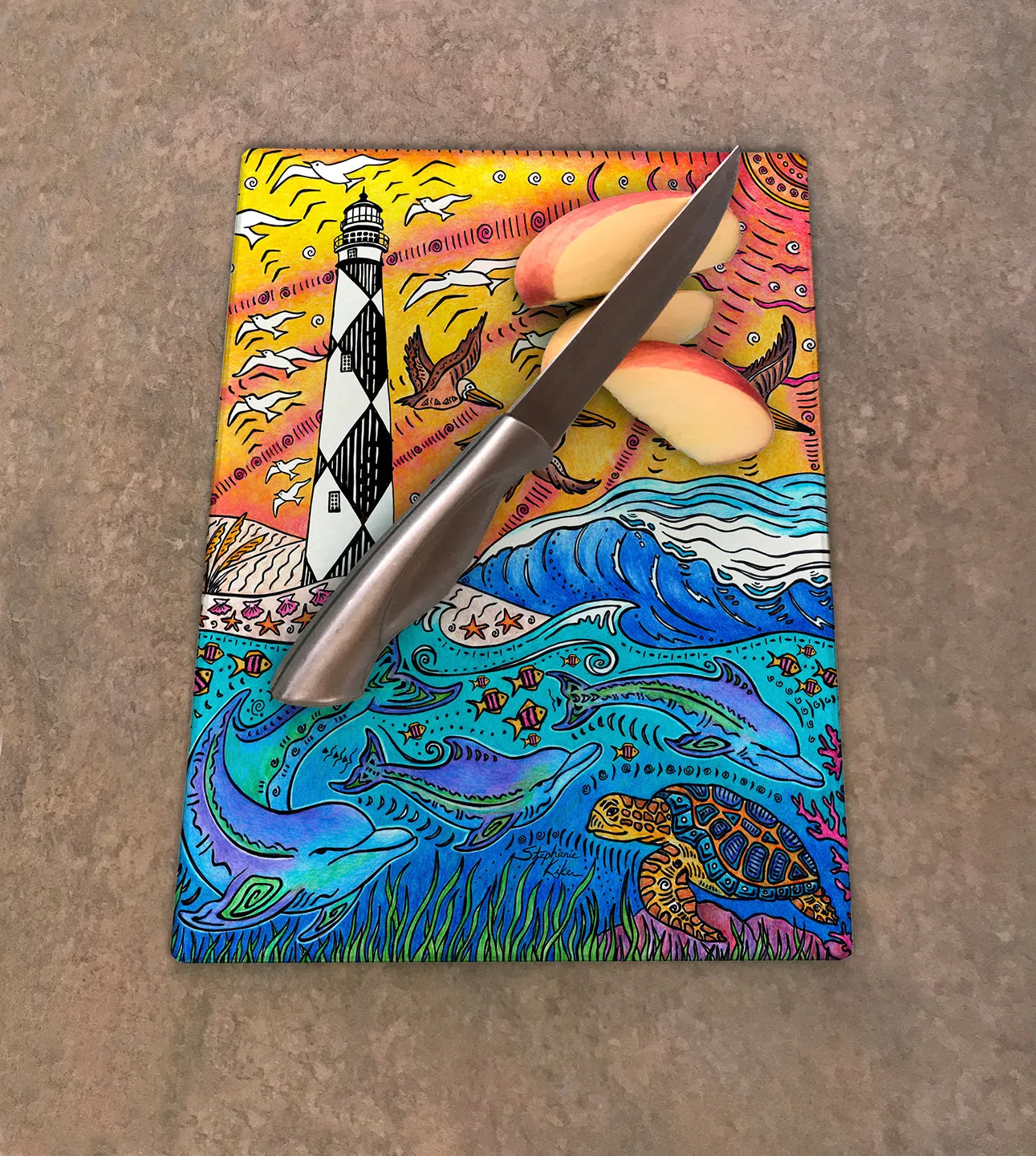 Cape Lookout Cutting Board