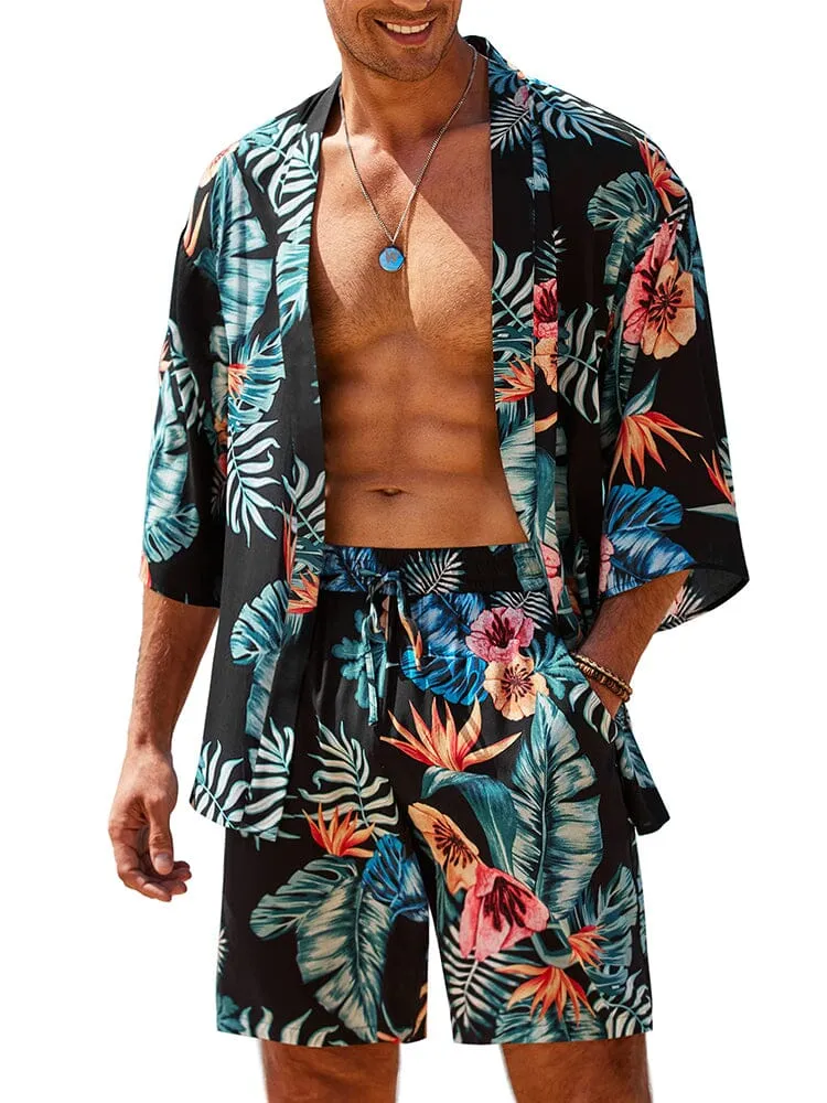 Casual Hawaiian Shirt Set (US Only)