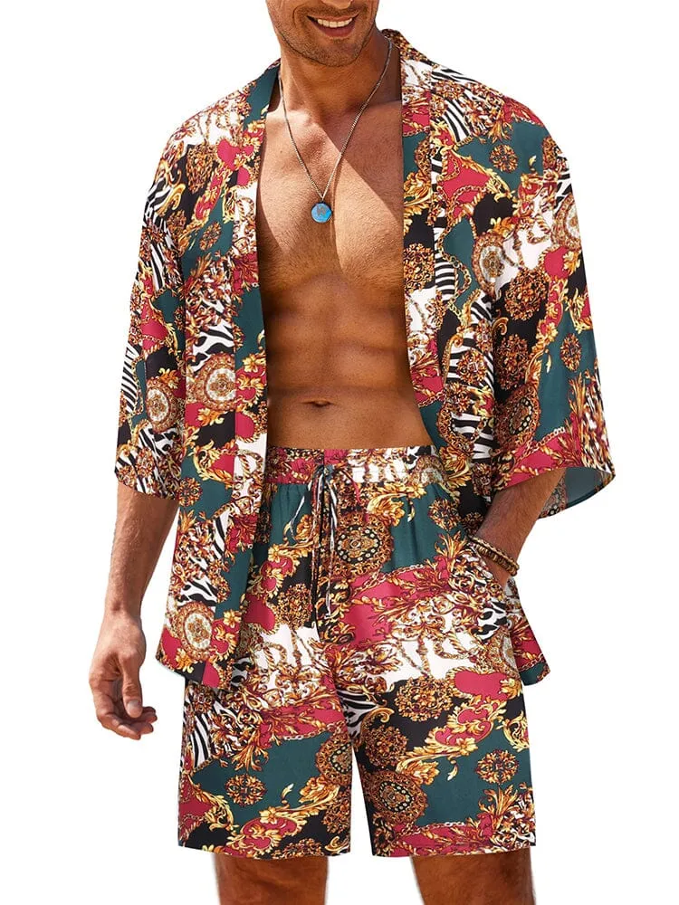 Casual Hawaiian Shirt Set (US Only)