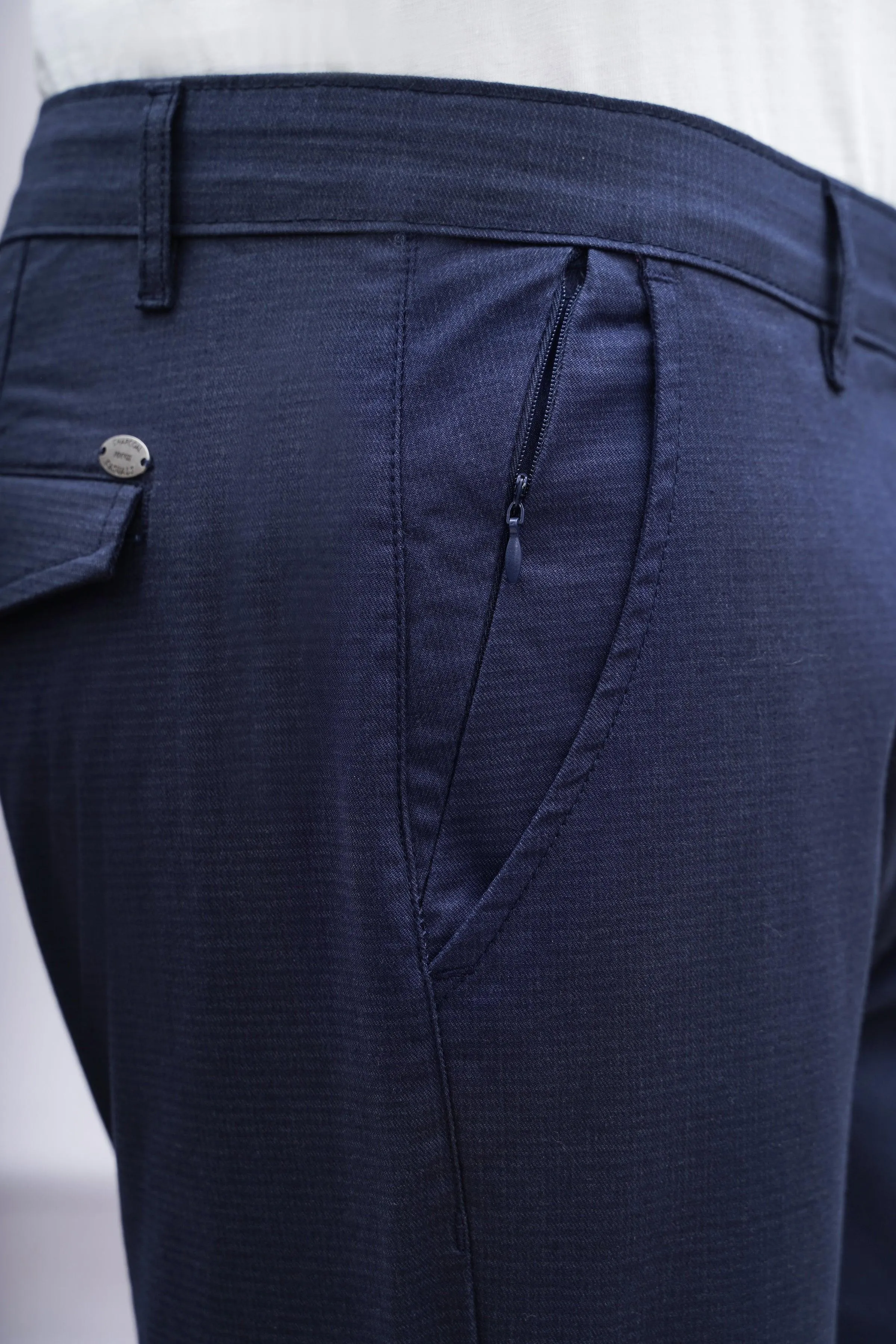 CASUAL PANT CROSS POCKET DARK NAVY