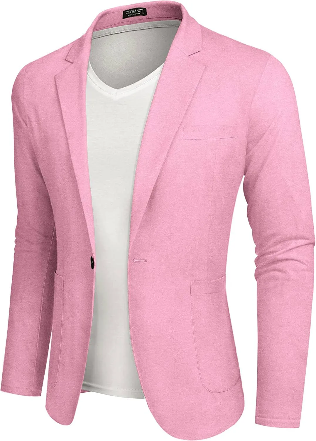 Casual Regular Fit Lightweight Linen Blazer (US Only)