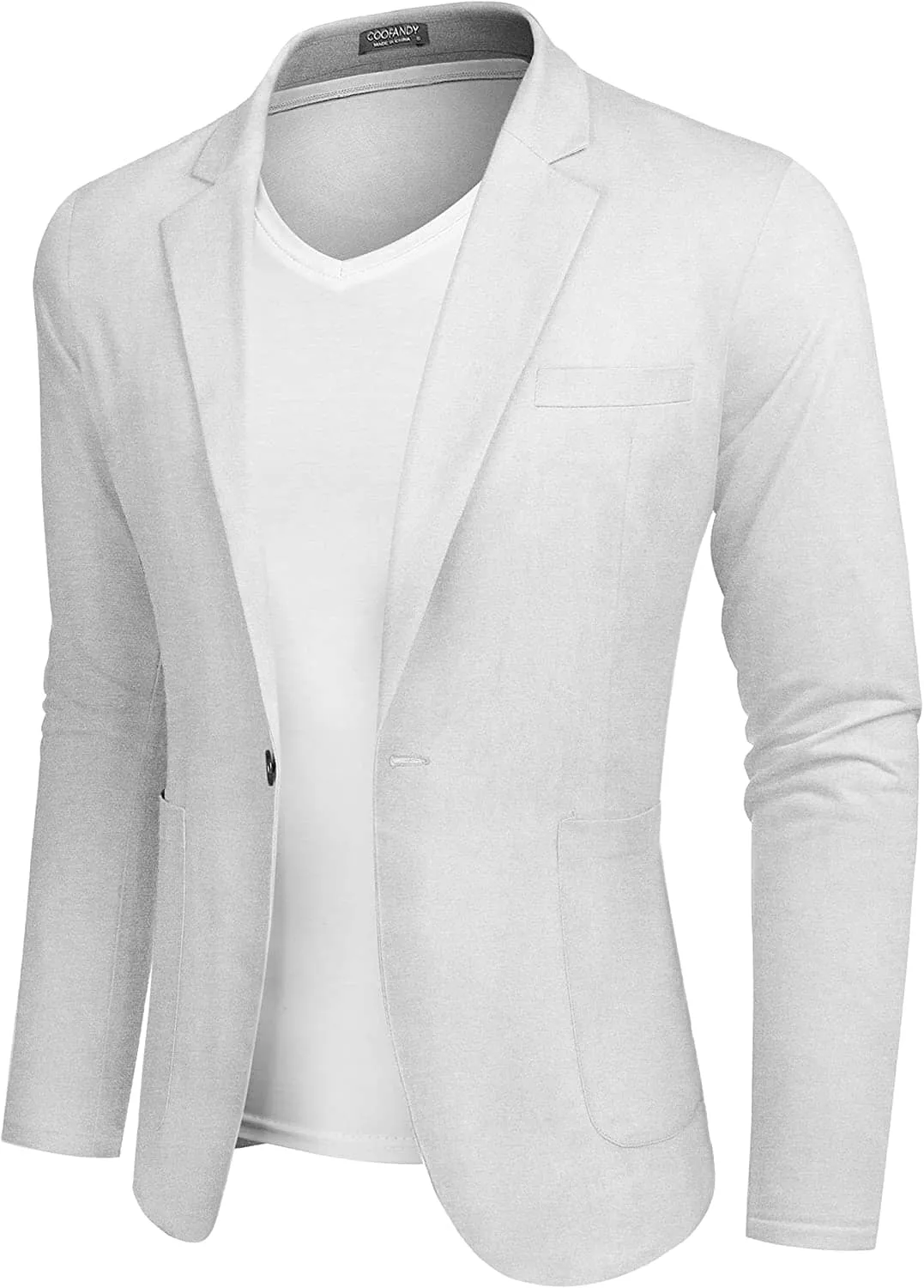 Casual Regular Fit Lightweight Linen Blazer (US Only)