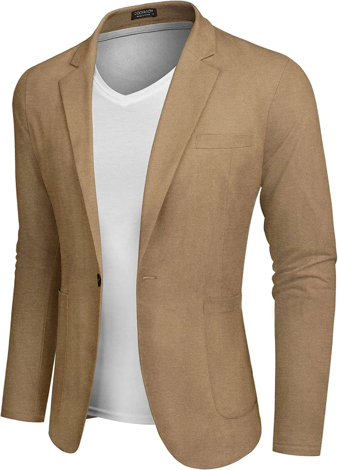 Casual Regular Fit Lightweight Linen Blazer (US Only)