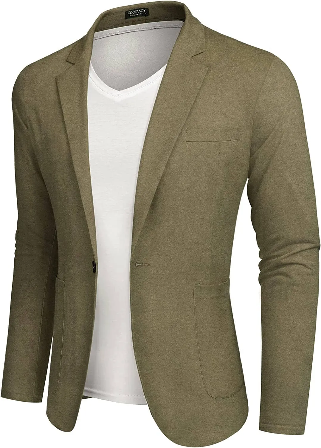 Casual Regular Fit Lightweight Linen Blazer (US Only)