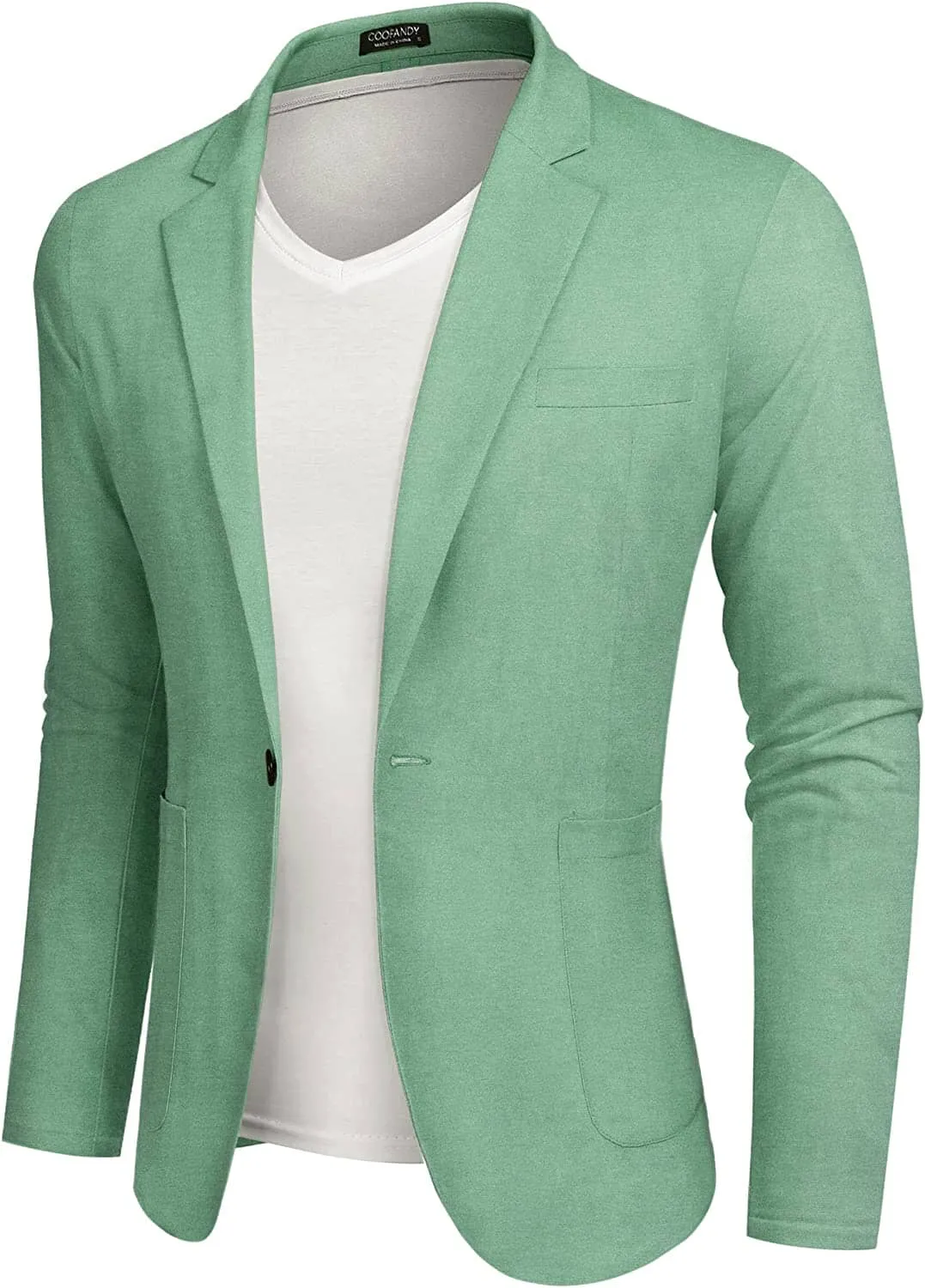 Casual Regular Fit Lightweight Linen Blazer (US Only)