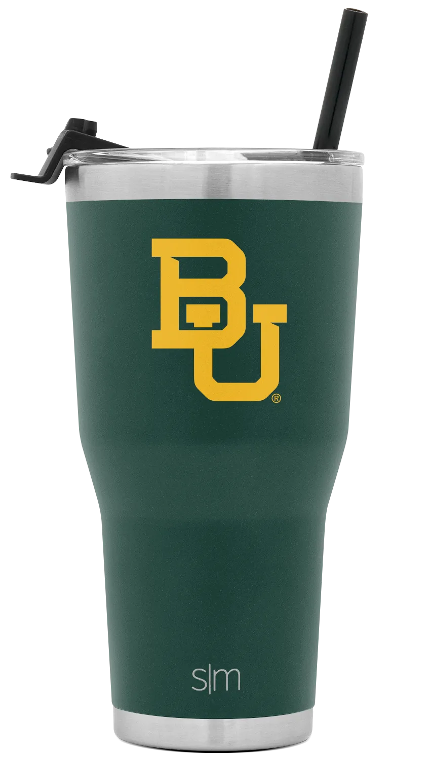 Collegiate Cruiser Tumbler with Flip Lid and Straw