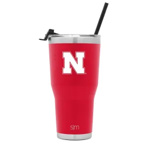 Collegiate Cruiser Tumbler with Flip Lid and Straw