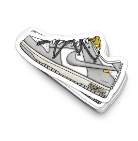 Dunk Low "Off-White Lot 41" Sneaker Sticker