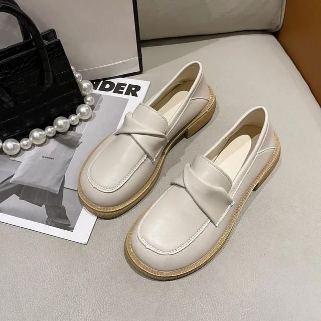 Faux Leather Loafers BL25