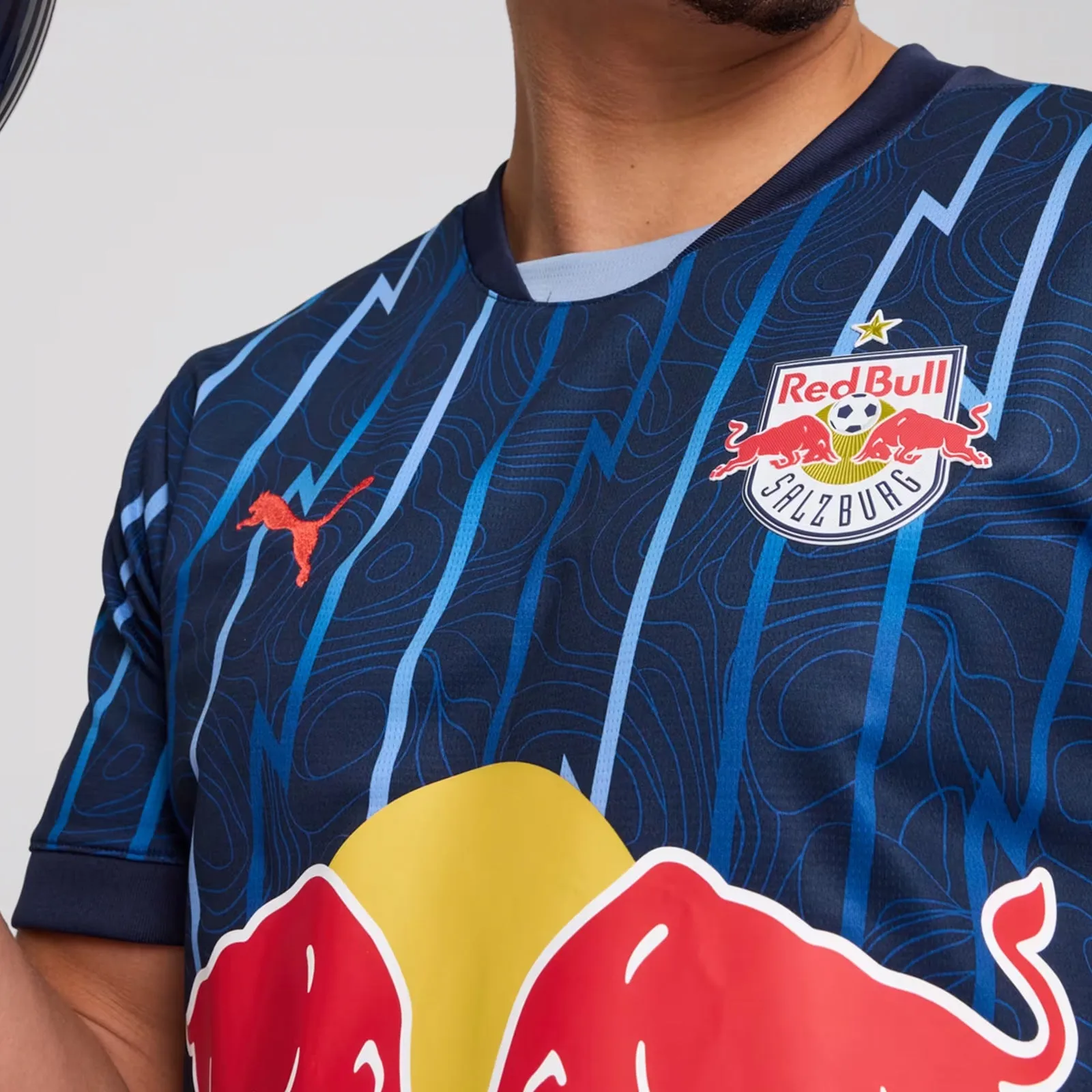 FC Red Bulls Salzburg 2024/25 Men's Away Jersey Football Soccer by adidas