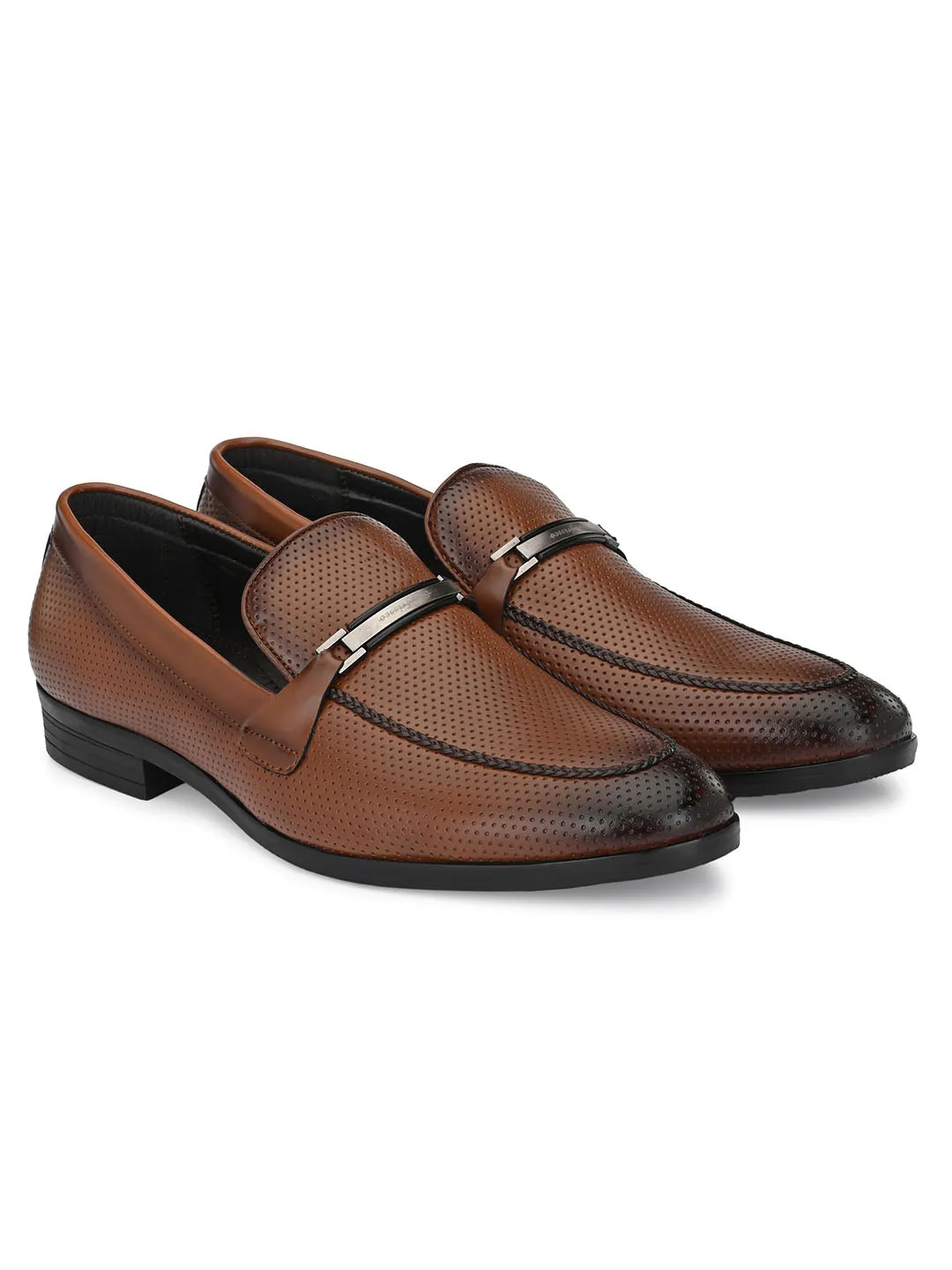 Fleck Tan Loafers