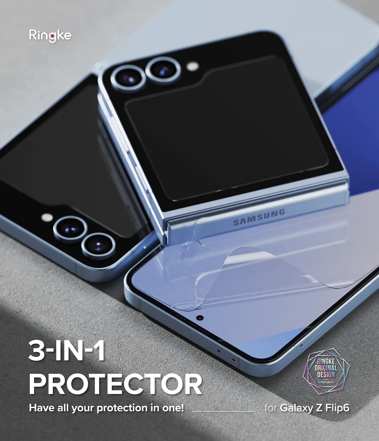 Galaxy Z Flip 6 | 3-in-1 Protector