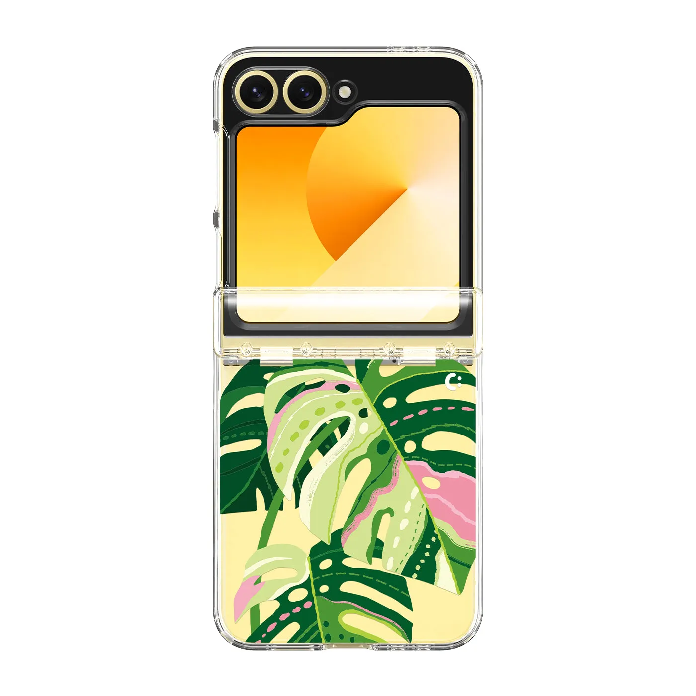 Galaxy Z Flip 6 - Monstera Leaves