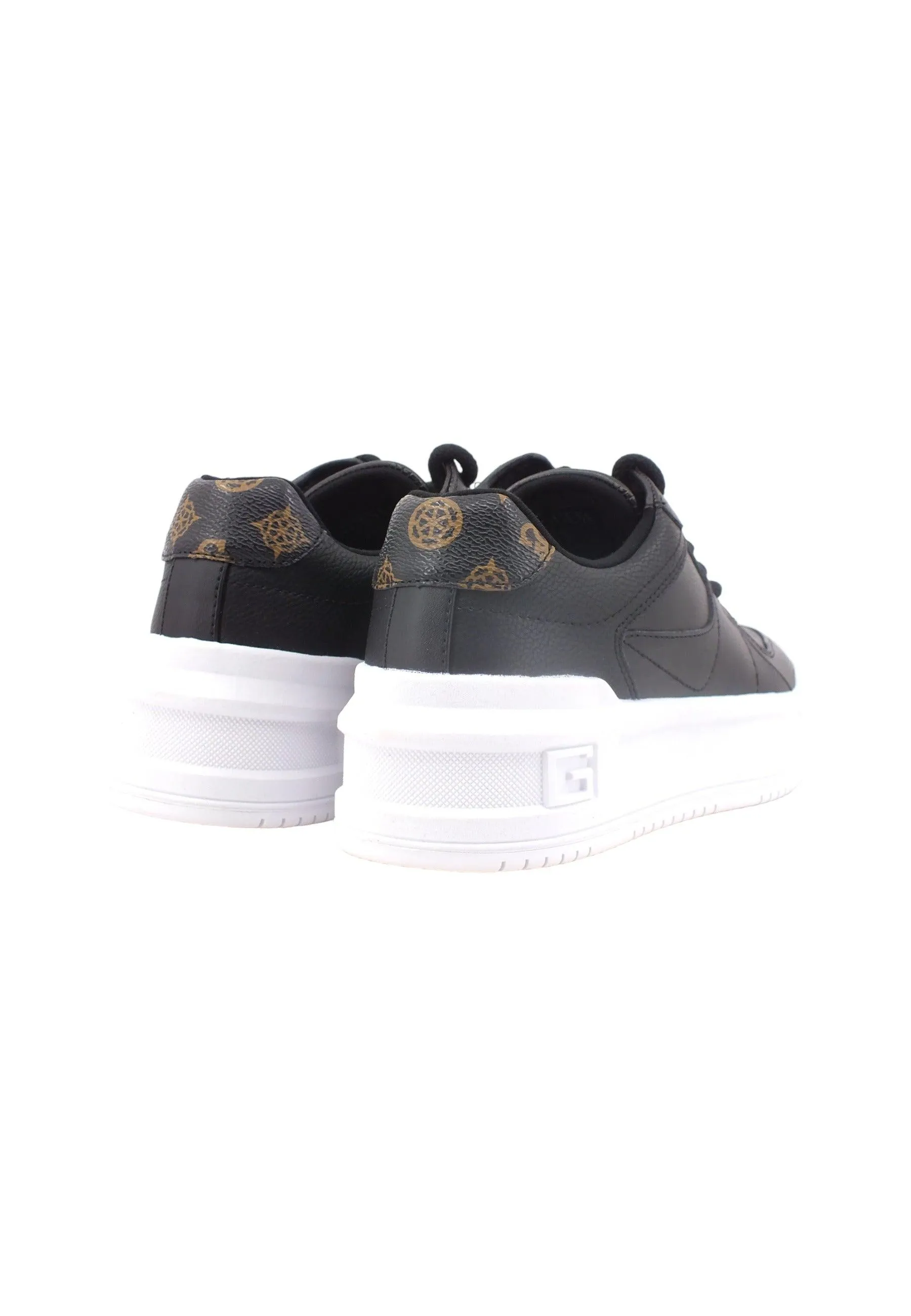 GUESS Sneaker Basket Ox Platform Donna Black FL8MMRELE12