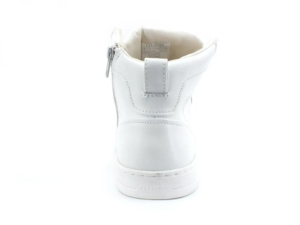 GUESS Sneaker Mid Zip High White FM5CMILEA12