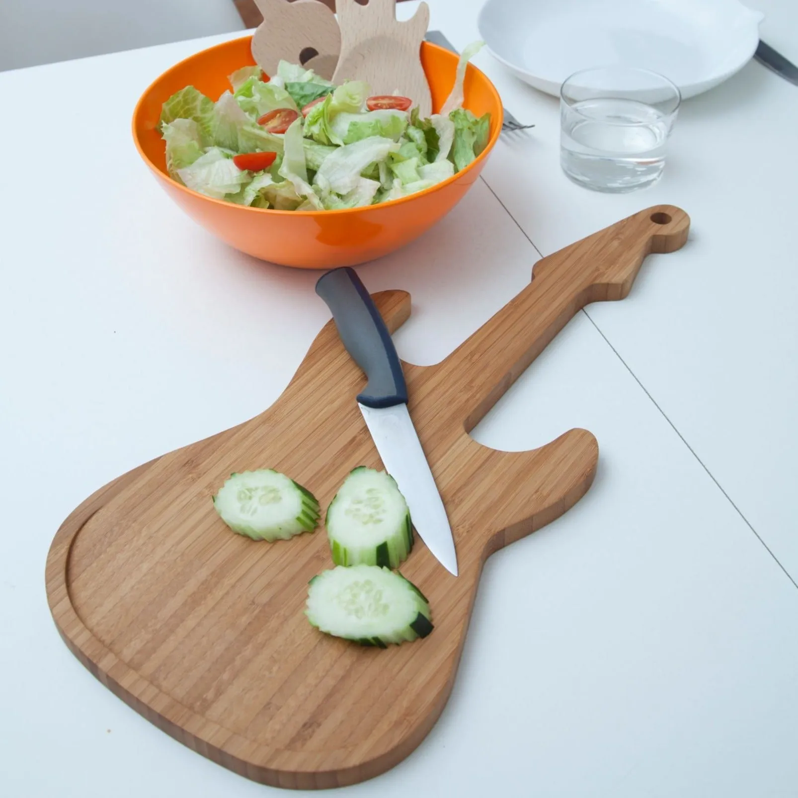 Guitar Cutting Board