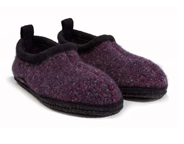 Haflinger Unisex Freddie Wool Slipper