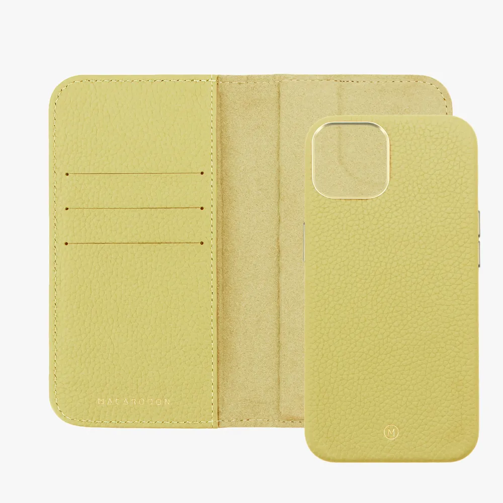 iPhone 16 MagSafe Leather Flip Cover with Leather Case