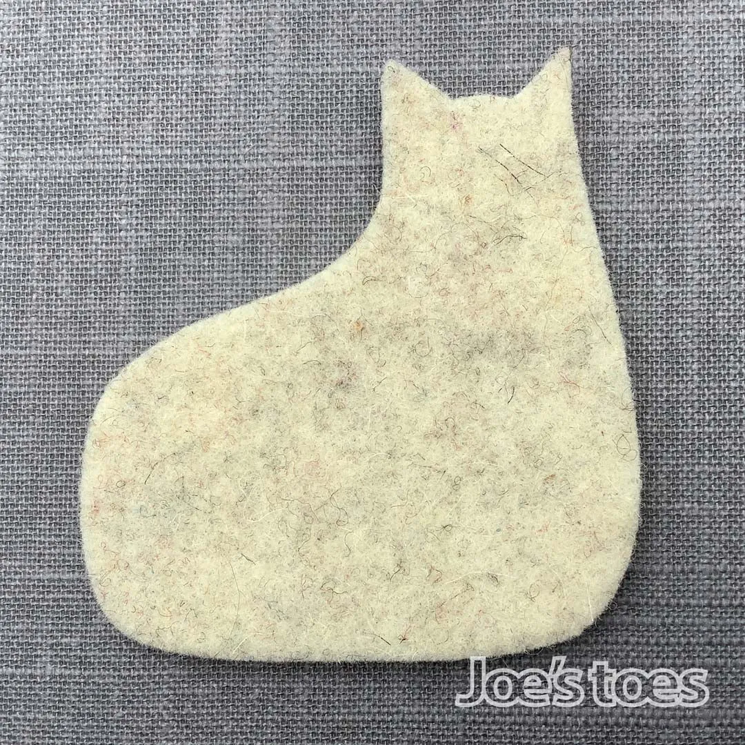 Joe's Toes Felt Cat