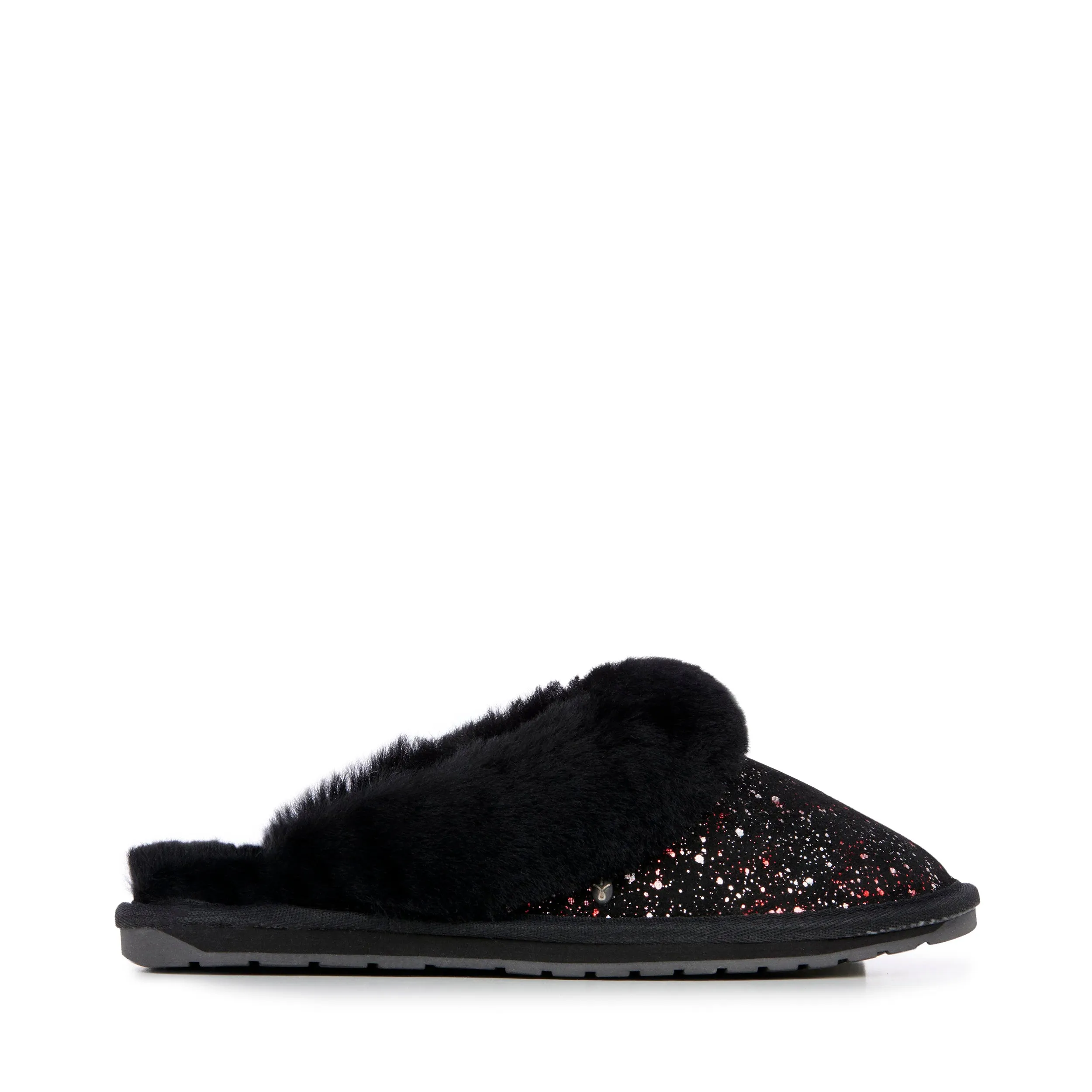 Jolie Slipper Mule in Galaxy Black CLOSEOUTS