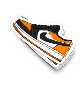 Jordan 1 Low "Shattered" Sneaker Sticker