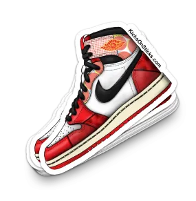 Jordan 1 "Spiderverse" Sneaker Sticker