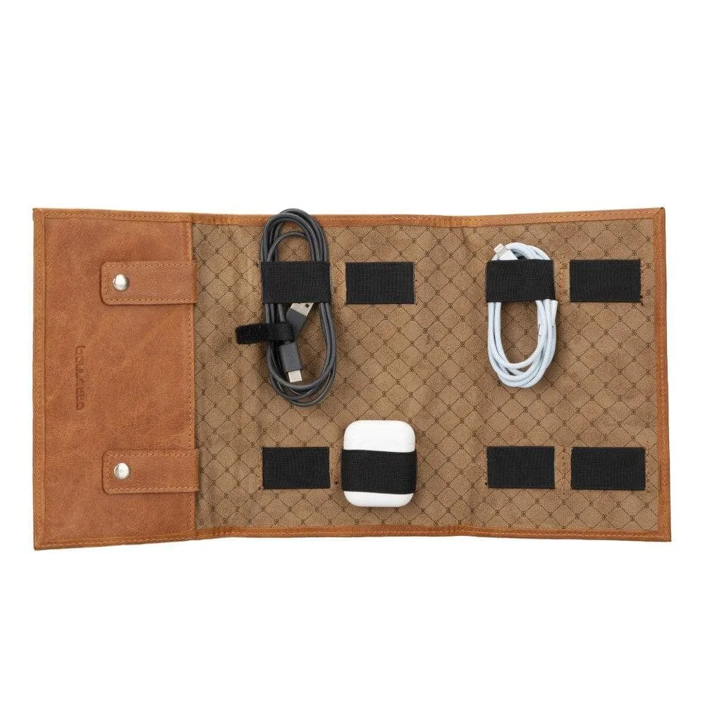 Leather Cable Organizer