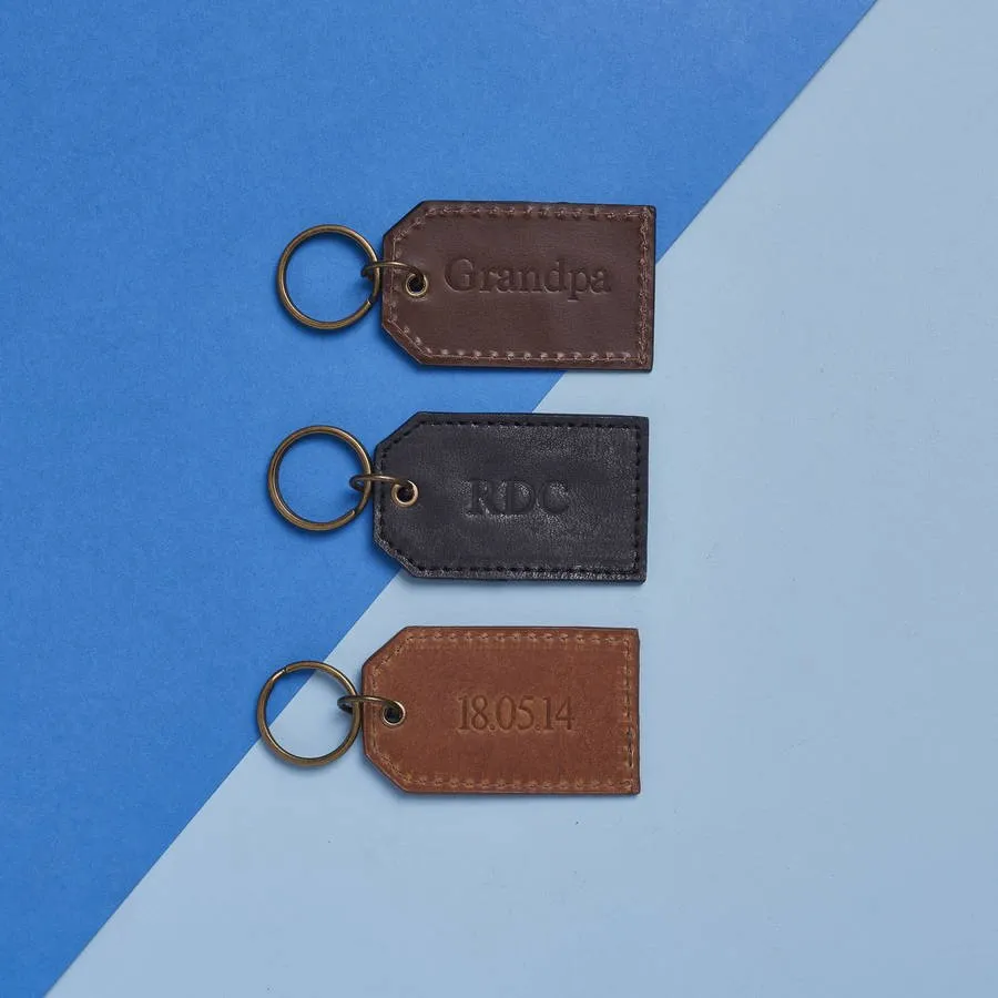 Leather Key Ring