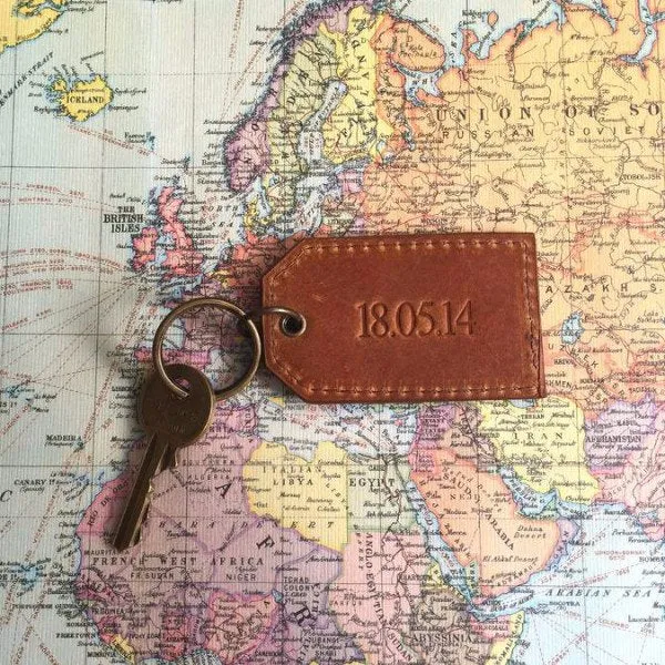 Leather Key Ring