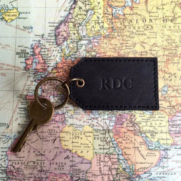 Leather Key Ring